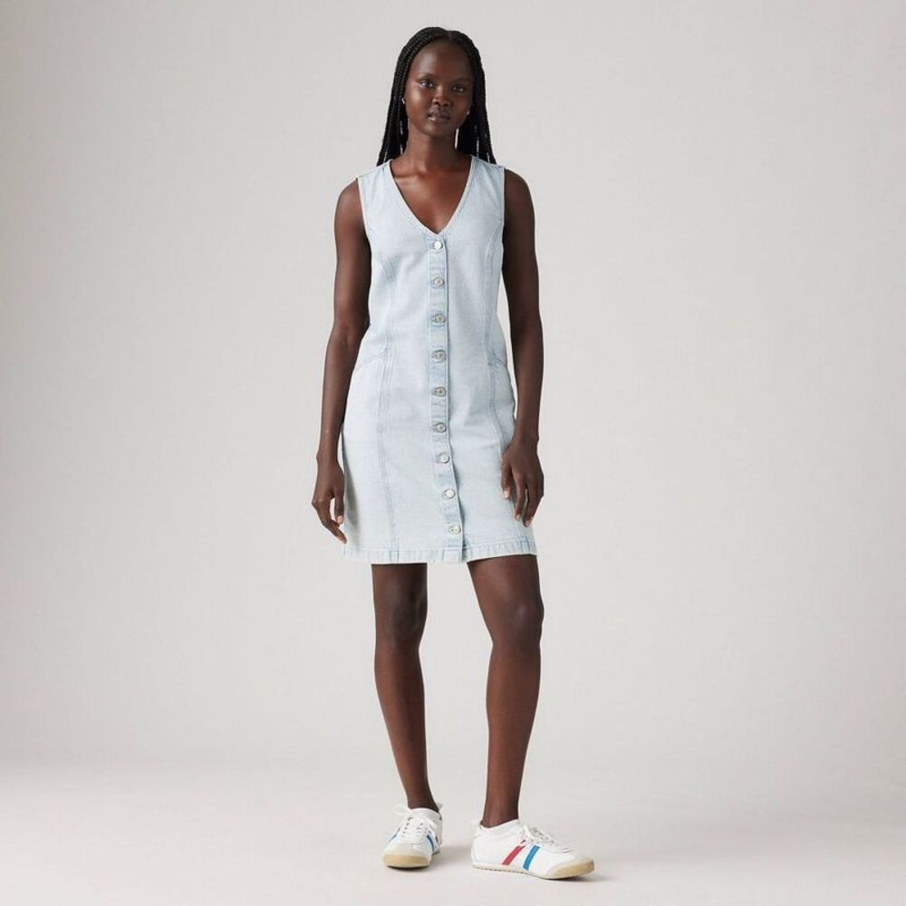 Levi's Women's Vianna Vest Dress Sz L